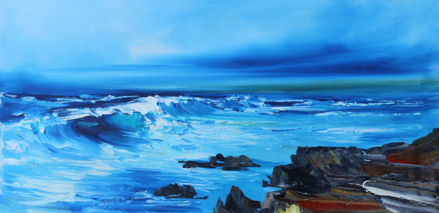 'Making a wave' by artist Rosanne Barr